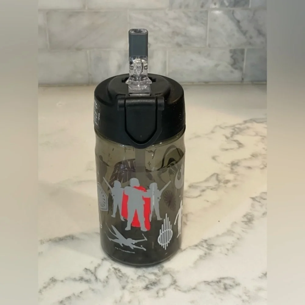 Thermos Bottle, Tritan, Star Wars, 12 Ounces-‎ New